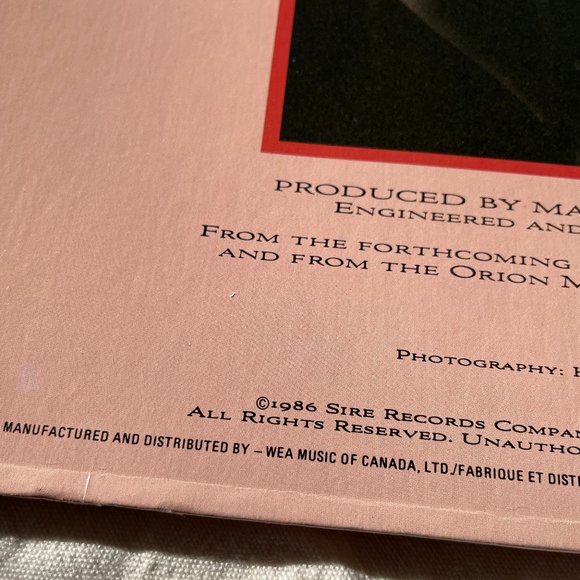 Madonna - Live to Tell - Single - Vintage Vinyl - Picture 4 of 4